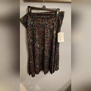 🍉LuLaRoe A-Line Skirt with Multicolor Abstract Pattern